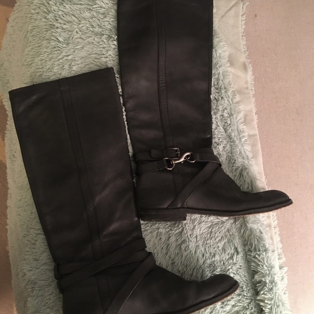 Coach riding boots